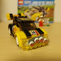 LEGO レゴ シティ CITY 絶版 60113 ラリーカー レーシングカー ラリー スポーツカー 廃盤 昔のレゴ 車_画像2
