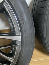 クレンツェ　ウィーバル100EVO Weds Kranze Weaval 225/40R18 7.5J ＋48 P.C.D100 プリウス等_画像6