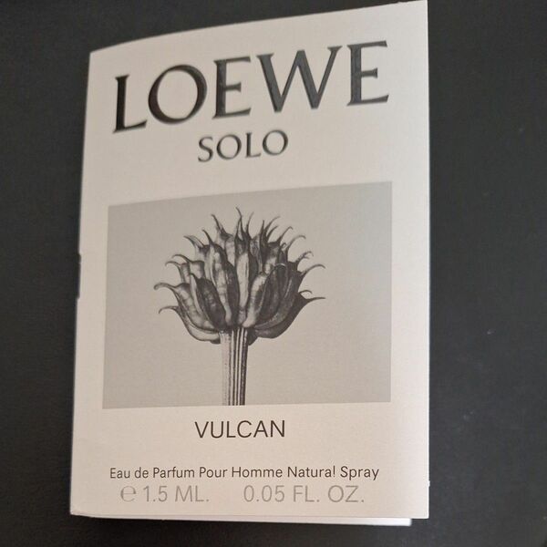 LOEWE SOLO VULCAN　ミニ香水サンプル