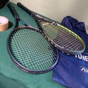 テニスラケット Wilson 硬式テニスラケット HYPER 2.6とBRIDGESTONE 980 中古 現状品の画像5