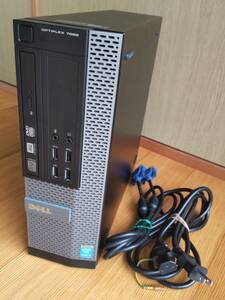 DELL Optiplex 7020 SFFディスクトップパソコン/四世代 Core i5 4590/SSD128GB/HDD500GB/8GBメモリ