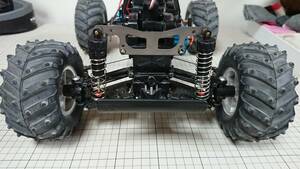 タミヤ　ラジコン　ブッシュデビル ブラックフットIII サスマウント ワイルドダガー WT-01 WR-01 TL-01B　RC バハチャンプ