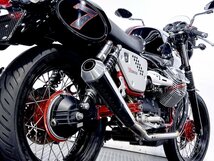 走行6,835km モトグッチ V7 Racer クロームリミテッドエディション MISTRALサイレンサー他 動画有 全国通販可 3.9％低金利ローン150回_画像4