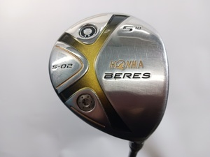 入間■【中古】 ホンマ HONMA 5W BERES S-02 ARMRQ6 49 ☆☆ R 18[2712]