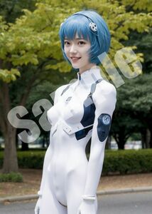 AI美女 AIイラスト A4ポスター 写真用光沢紙使用 高画質 AIアート AIグラビア コスプレ かわいい 女の子 美人 美少女 水着　ab0028