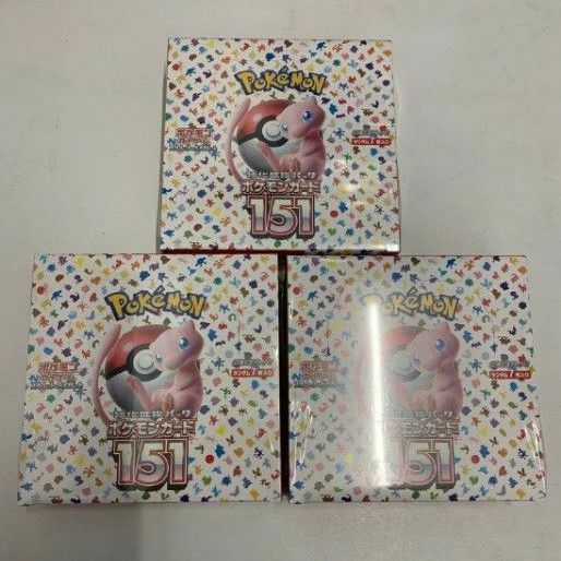ポケモンカードゲーム 151　 3BOX