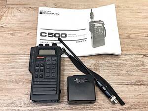 4/113[ Junk ] STANDARD handy transceiver VHF/UHF C500 instructions equipped 