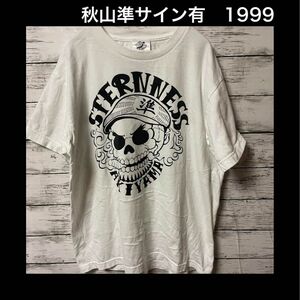 【希少】1999全日本秋山準サイン入りTシャツ　Msize noah ddt