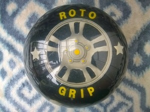 スパン掲載♪重さ約6830グラム タイヤ柄ボウリングボール 極美品 ロトグリップ製 ROTOGRIP BOWLING