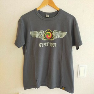 TOYS McCOY トイズマッコイ GYPSY TOUR 半袖Tシャツ AMA L ブラック(黒）