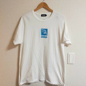XLARGE エクストララージ SEGA セガ 刺繍 半袖Tシャツ L ホワイト(白)
