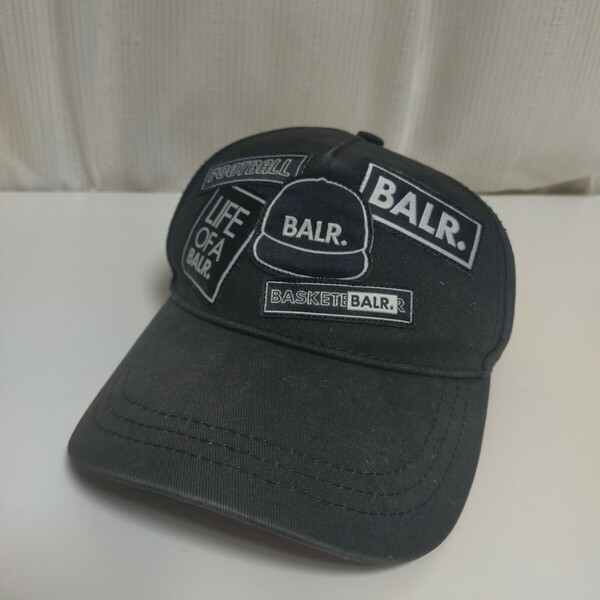 BALR. ボーラー BADGE CAP バッジキャップ 帽子 2019年モデル フリー ブラック(黒）