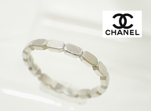 6519[TS] популярный!CHANEL Chanel / Premiere Pro женский обручально кольцо Pt950 платина кольцо / 17 номер!