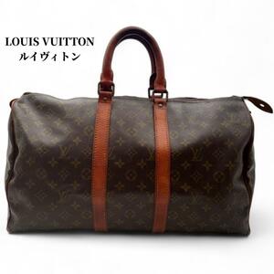 ルイヴィトン ボストンバッグ キーポル45 モノグラム レディース メンズ LOUIS VUITTON 型番M41428 ハンドバッグ 正規品 ハイブランド 人気