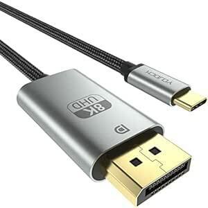 YOJOCK USB Type C to DisplayPort 変換ケーブル 1.4規格 180cm USB タイプC to D
