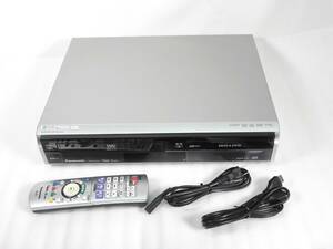 [R804]Panasonic/パナソニック VHS/DVD/HDDレコーダー DMR-XP21V リモコン付