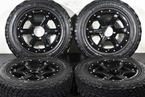 ☆MKW MK-56 16インチ☆PCD139.7 5.5J +22☆ヨコハマ ジオランダー M/T+☆185/85R16 105/103LT☆スズキ ジムニー JB64 JB23 JA22☆