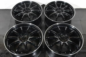 ☆WORK エモーション ZR10 18インチ☆4本セット☆PCD100 7.5J +47☆プリウス カローラスポーツ ツーリング 86 BRZ インプレッサ レガシィ☆