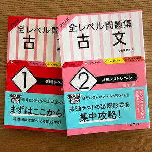 大学入試全レベル問題集古文　2冊セット