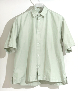 キャプテンサンシャイン KAPTAIN SUNSHINE　コットン半袖シャツ Half Sleeve Shirt　ライトグリーン 38　（ATON AURALEE KANEMASA LENO