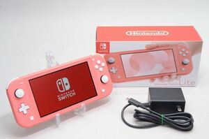 [ used ]Nintendo Switch Lite coral HDH-S-PAZAA