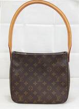 LOUIS VUITTON ルイヴィトン モノグラム ルーピングMM M51146 ショルダーバッグ　/B7601_画像1