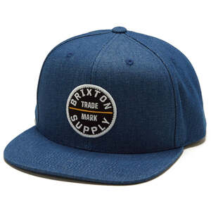 Brixton Oath III Snapback Hat Cap Denim キャップ 