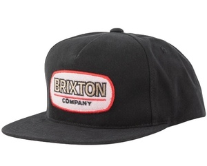 Brixton Canyon MP Snapback Hat Cap Black キャップ 