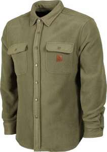 Brixton Bowery L/S Fleece Flannel Shirt Shirt Military Olive M シャツ