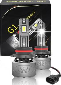 LED ハイビーム 用 ヘッドライト & フォグランプ ホワイト HB3/HB4