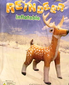 JET Inflatable made Inflatable REINDEER air vinyl anonymity delivery unused 