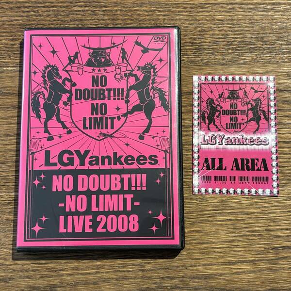 【LGYankees】NO DOUBT!!! ~NO LIMIT~ LIVE 2008 [DVD]