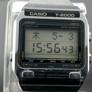 [A1306]1円～☆メンズ腕時計 デジタル CASIO カシオ T-2000 動作品の画像3
