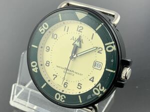 A1307]1 jpy ~* men's wristwatch quartz Seiko SEIKO ALBA Alba V532-6C50 operation goods 