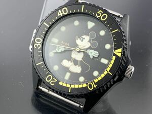 A1307]本体のみの為 1円～☆メンズ レディース腕時計 クォーツ SEIKO セイコー ALBA ディズニー ミッキーマウス