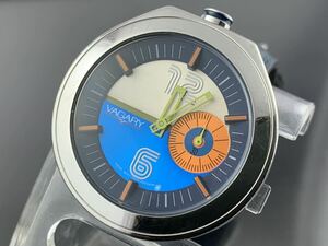 [A1307]1 jpy ~* men's wristwatch quartz CITIZEN Citizen VAGARYbaga lease moseko1A45-S043450 operation goods 