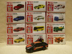  McDonald's Tomica happy комплект не использовался 12 шт. использование 1 шт. итого 13 шт. 