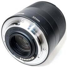 《美品》 単焦点レンズ CANON EF-M 32mm F4 STM ブラック キャノン k2597_画像4