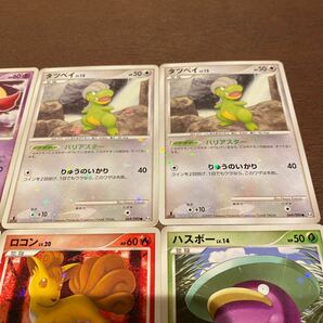 ポケモンカードPT  色違い 6枚まとめ売り ロコン フワンテ ハスボー ヨマワル タツベイの画像6