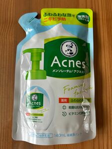 メンソレータム アクネス 薬用ふわふわな泡洗顔 詰め替え140ml