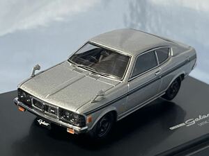  M Tec made MMC Colt Galant GTO 1970 year silver 1/43