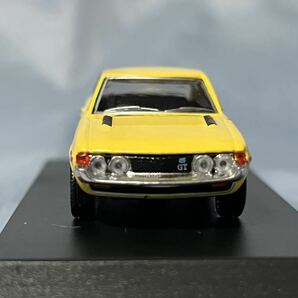 京商 製  64 コレクション  トヨタ セリカ 1600 GT イエロー   1/64の画像3