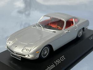 ミニチャンプス 製　　ランボルギーニ　350GT シルバー　　1964年 1/43