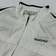 TOURSTAGE ツアーステージ 3way ポリエステル ジャンパー ジャケット 3L オフホワイト メンズ スポーツ ゴルフウェア 24-0425_画像3