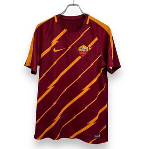 NIKE Nike Associazione Sportiva Roma AS Rome форменная рубашка темно-красный мужской футбол футбол USA б/у одежда стоимость доставки 185 иен 24-0516
