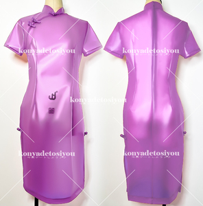 LJH24066 фиолетовый L-XL супер sexy .... платье в китайском стиле способ One-piece костюмированная игра маскарадный костюм менять оборудование девушка из кабаре платье Event костюм 