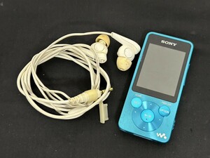 A3　SONY　ソニー　NW-S785　WALKMAN　ウォークマン　ブルー　デジタルオーディオプレーヤー　イヤホン付き　現状品