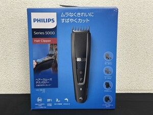 A1　PHILIPS　フィリップス　Series 5000　HC5632　ヘアカッター　クリッパー　元箱付　通電確認済み　現状品