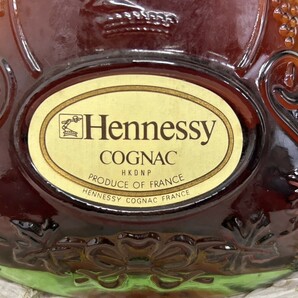 未開栓 A3 Hennessy ヘネシー XO COGNAC コニャック ブランデー 元箱付 グリーンボトル 700ml 40％ 現状品の画像2