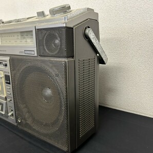 A3 HITACHI 日立 TRK-8800 ラジカセ カセットデッキ オーディオ機器 通電確認済み 音出しOK 昭和レトロ 現状品の画像7